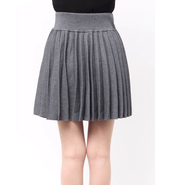 dazzlin「ニットプリーツミニスカート」|スカート|