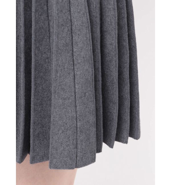 dazzlin「ニットプリーツミニスカート」|スカート|