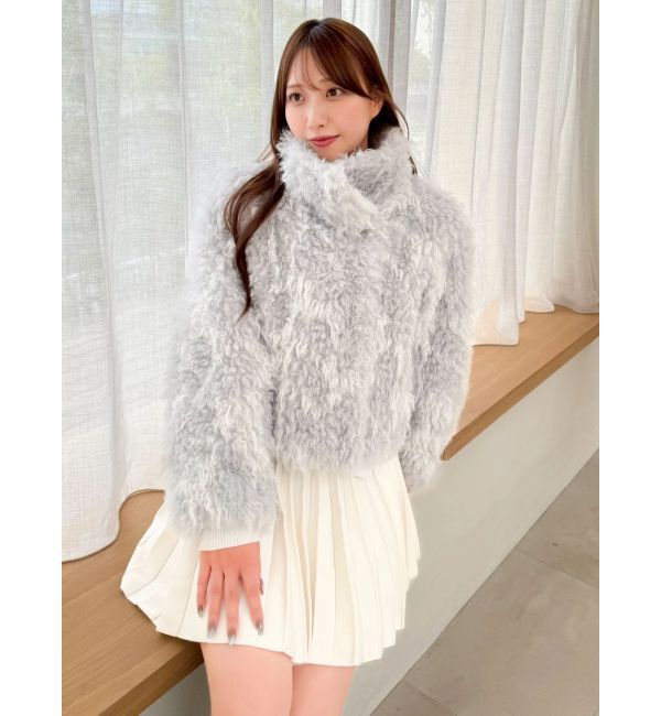 dazzlin「ニットプリーツミニスカート」|スカート|