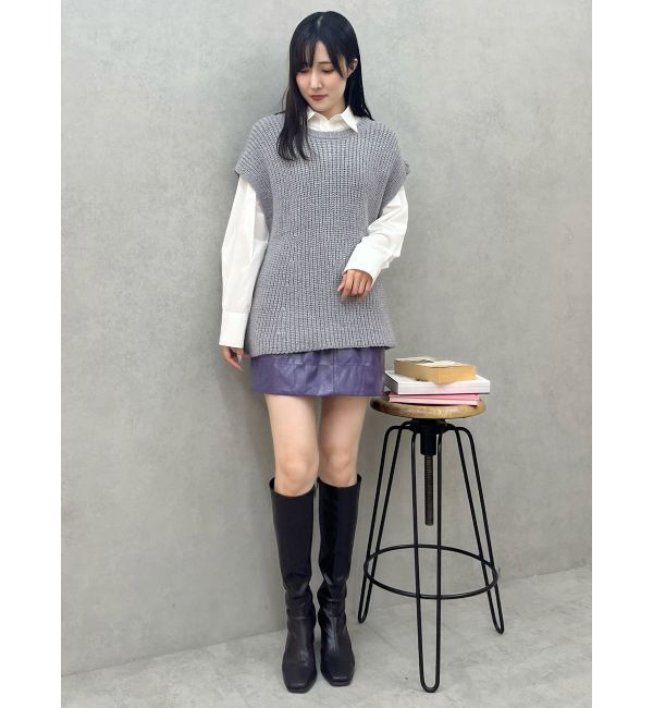 MERCURYDUO「オーバーコクーンシャツ」|シャツ・ブラウス|