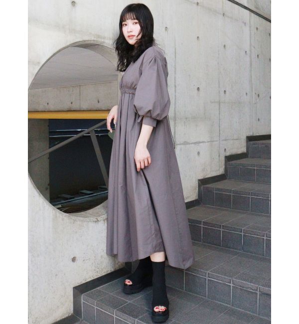 MURUA「バックドロストワンピース」|ワンピース|