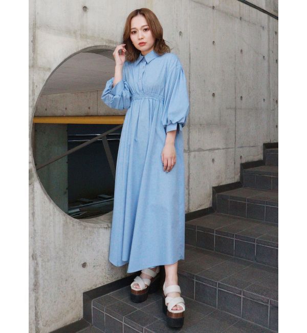 MURUA「バックドロストワンピース」|ワンピース|