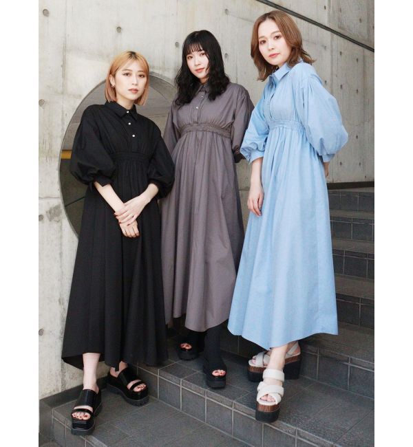 MURUA「バックドロストワンピース」|ワンピース|