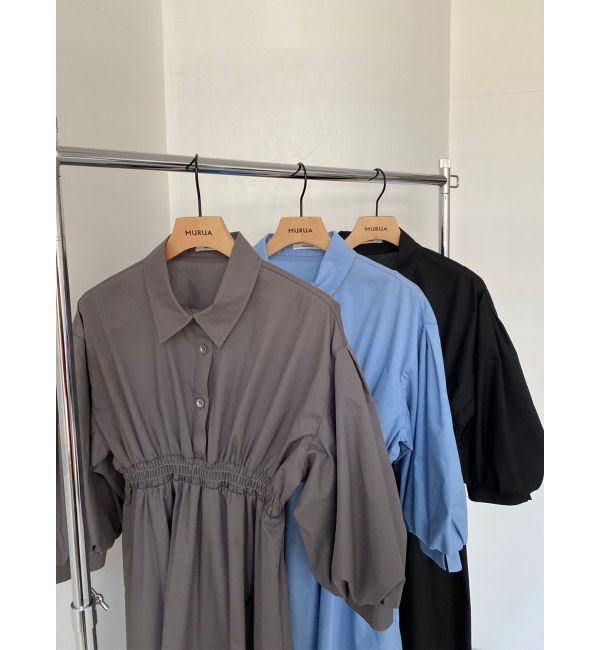 MURUA「バックドロストワンピース」|ワンピース|