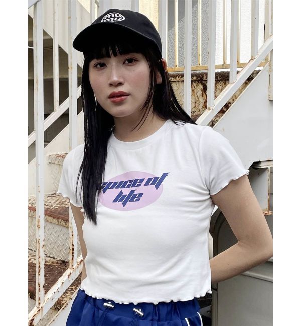 MURUA「メロートリムTシャツ」|Tシャツ・カットソー|