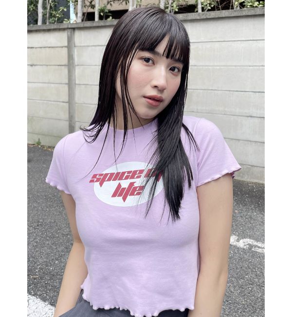 MURUA「メロートリムTシャツ」|Tシャツ・カットソー|