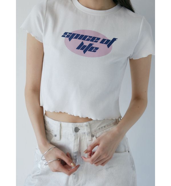 MURUA「メロートリムTシャツ」|Tシャツ・カットソー|