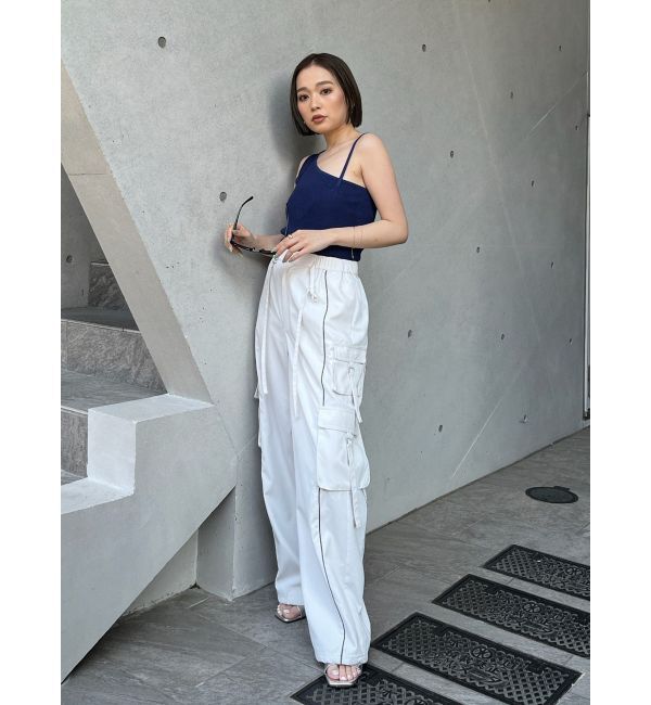 MURUA「アシメショルダーオープンニット」|ニット・セーター|