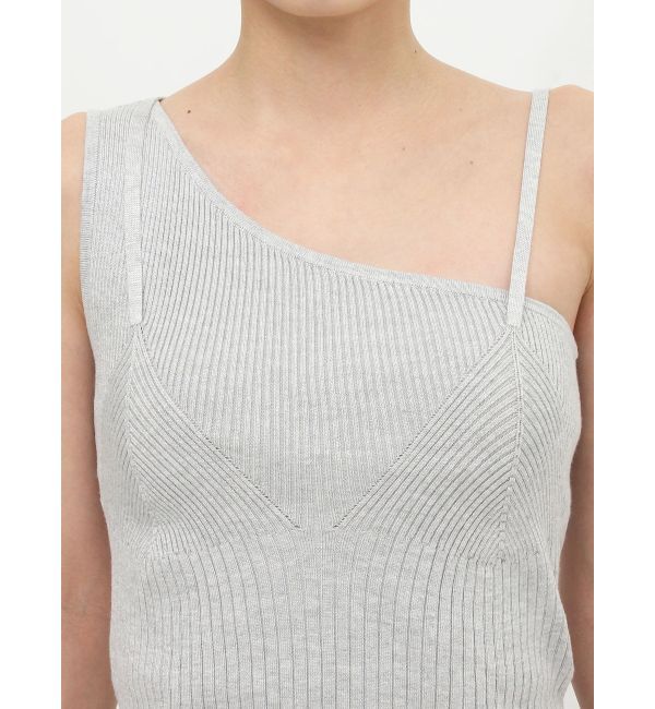 MURUA「アシメショルダーオープンニット」|ニット・セーター|