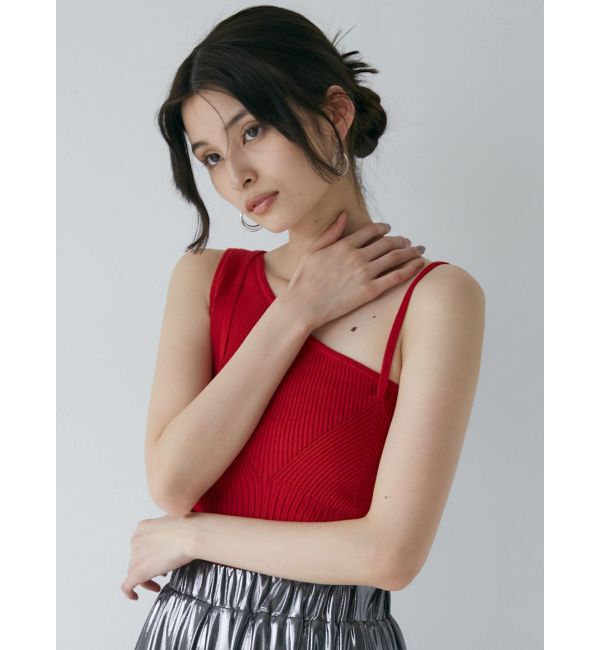 MURUA「アシメショルダーオープンニット」|ニット・セーター|