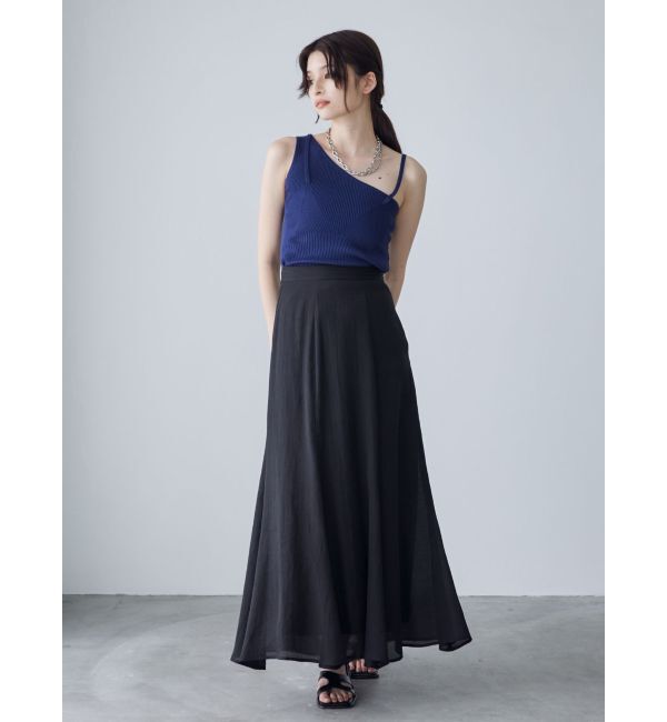 MURUA「アシメショルダーオープンニット」|ニット・セーター|