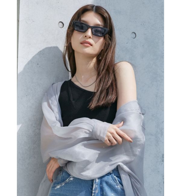 MURUA「アシメショルダーオープンニット」|ニット・セーター|