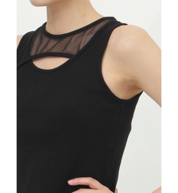 MURUA「ポイントメッシュタンクトップ」|タンクトップ|