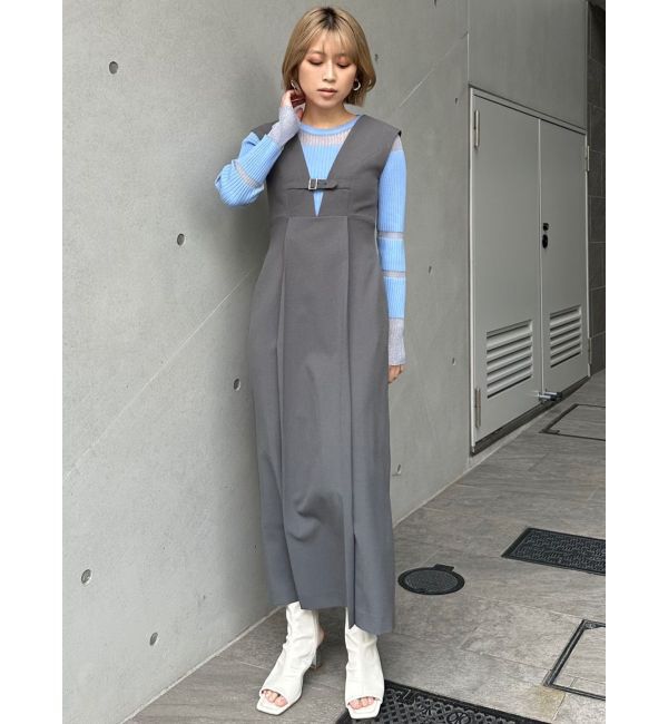 MURUA「ストレッチオープントゥブーツ」|ショートブーツ|