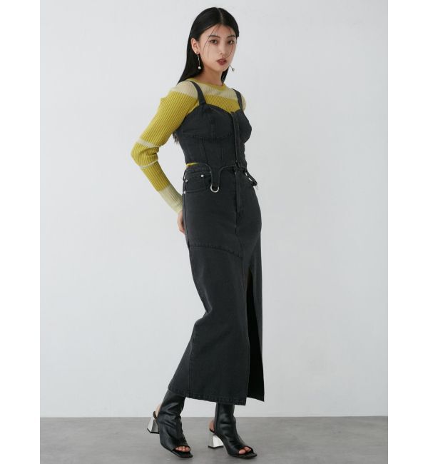 MURUA「ストレッチオープントゥブーツ」|ショートブーツ|