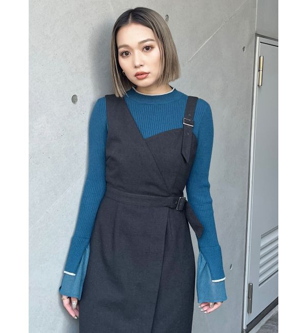 MURUA「ベルスリーブラインニット」|ニット・セーター|