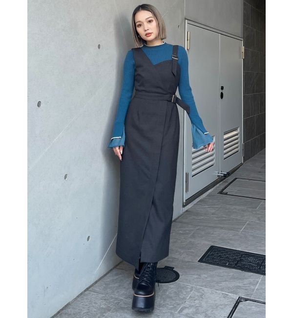 MURUA「ベルスリーブラインニット」|ニット・セーター|