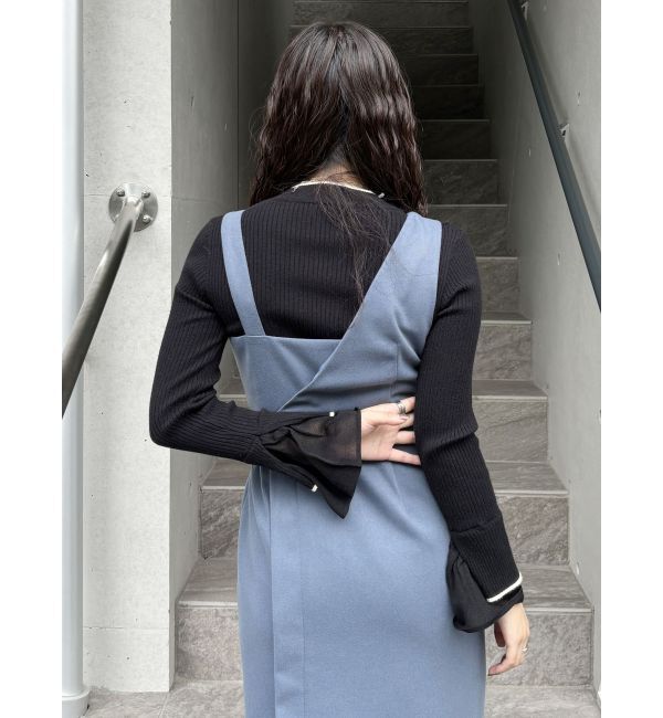 MURUA「ベルスリーブラインニット」|ニット・セーター|