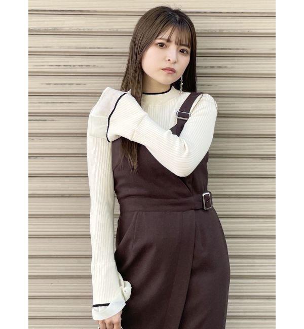 MURUA「ベルスリーブラインニット」|ニット・セーター|