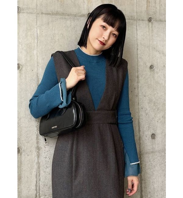 MURUA「ベルスリーブラインニット」|ニット・セーター|