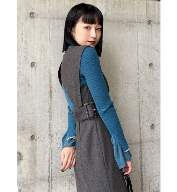 MURUA「ベルスリーブラインニット」|ニット・セーター|