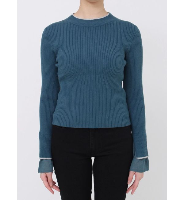 MURUA「ベルスリーブラインニット」|ニット・セーター|