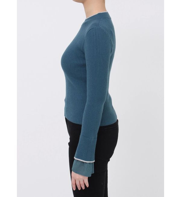 MURUA「ベルスリーブラインニット」|ニット・セーター|