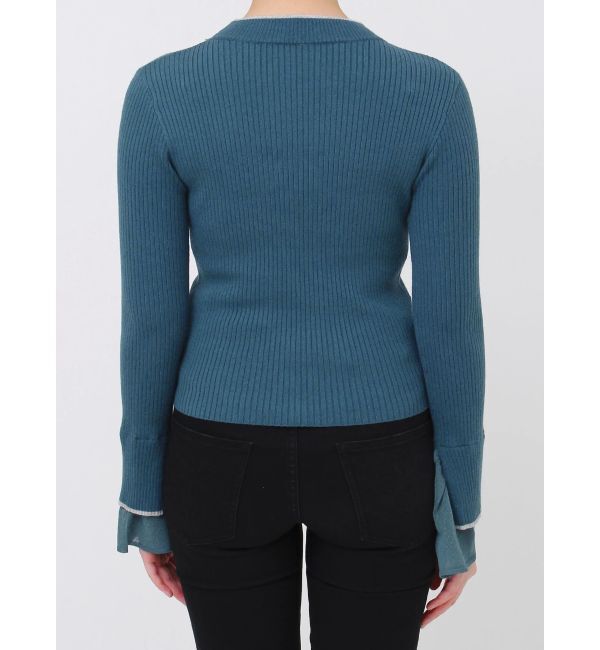 MURUA「ベルスリーブラインニット」|ニット・セーター|