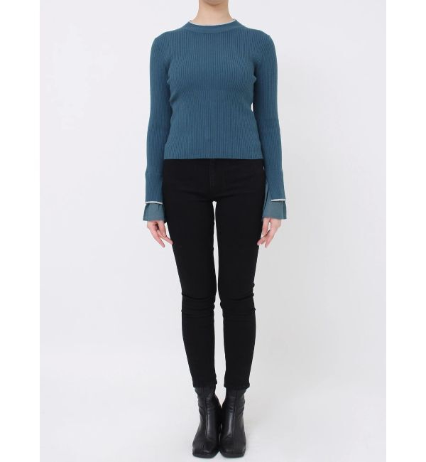 MURUA「ベルスリーブラインニット」|ニット・セーター|