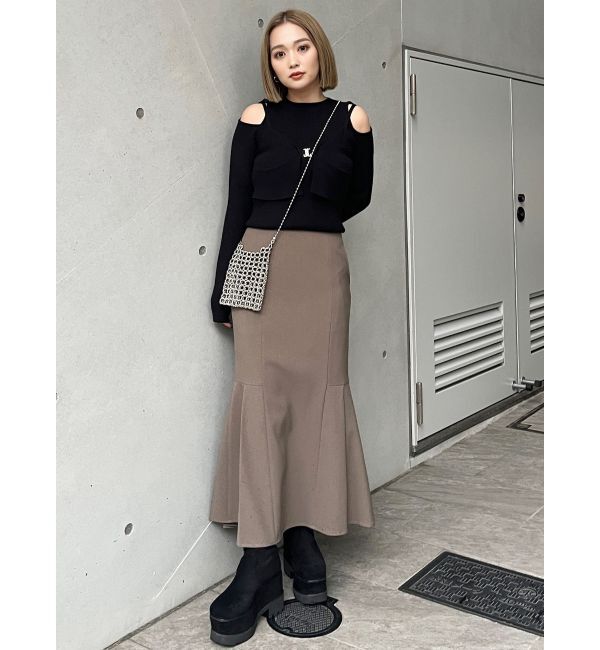 MURUA「フロントホックカットアウトニット」|ニット・セーター|