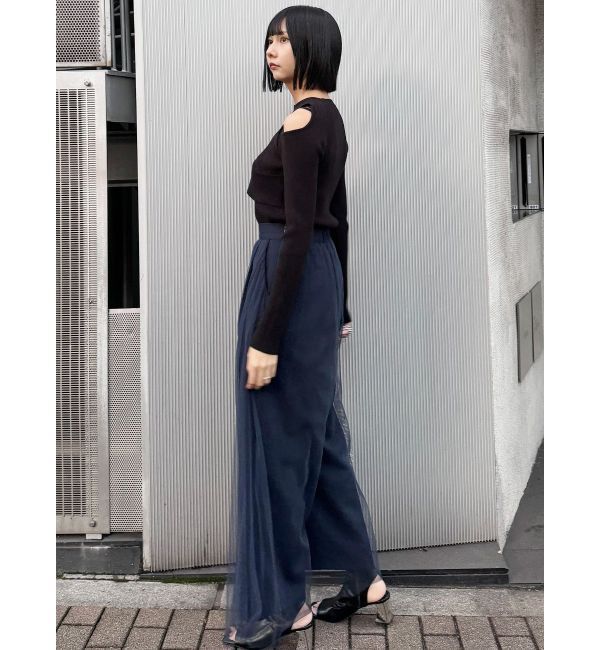 MURUA「フロントホックカットアウトニット」|ニット・セーター|