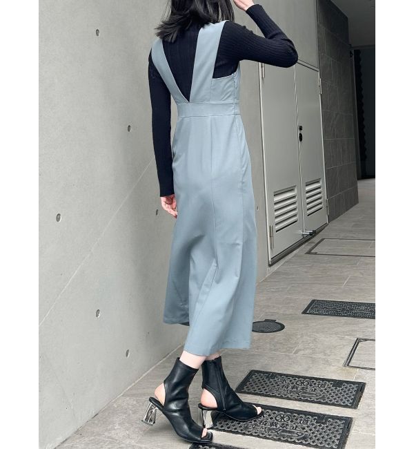 MURUA「カシュクールマーメイドジャンパースカート」|ワンピース|