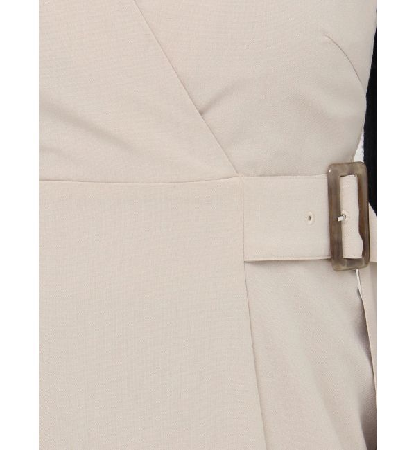 MURUA「カシュクールマーメイドジャンパースカート」|ワンピース|