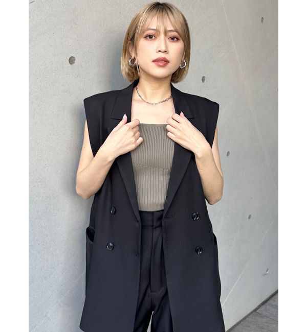 MURUA「2wayフレンチスリーブニット」|ニット・セーター|