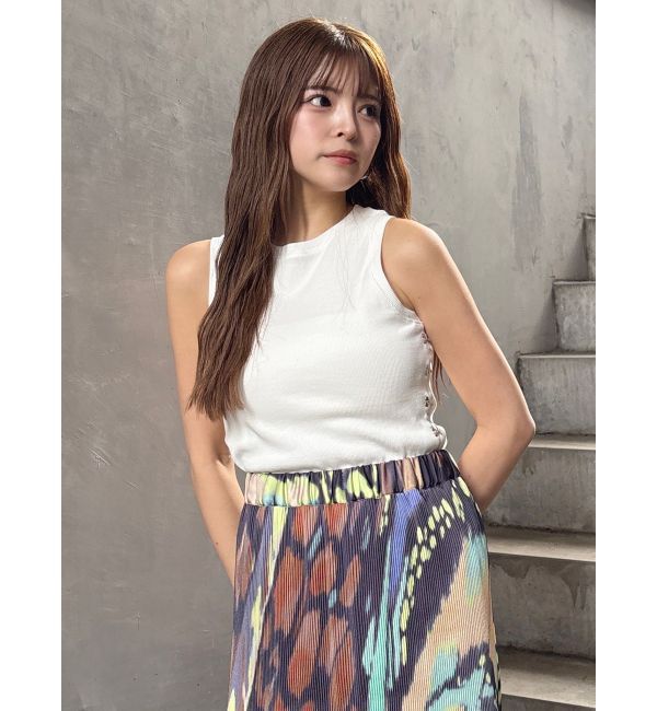 MURUA「サイドホックリブカットソー」|Tシャツ・カットソー|