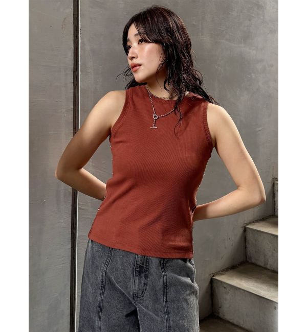 MURUA「サイドホックリブカットソー」|Tシャツ・カットソー|