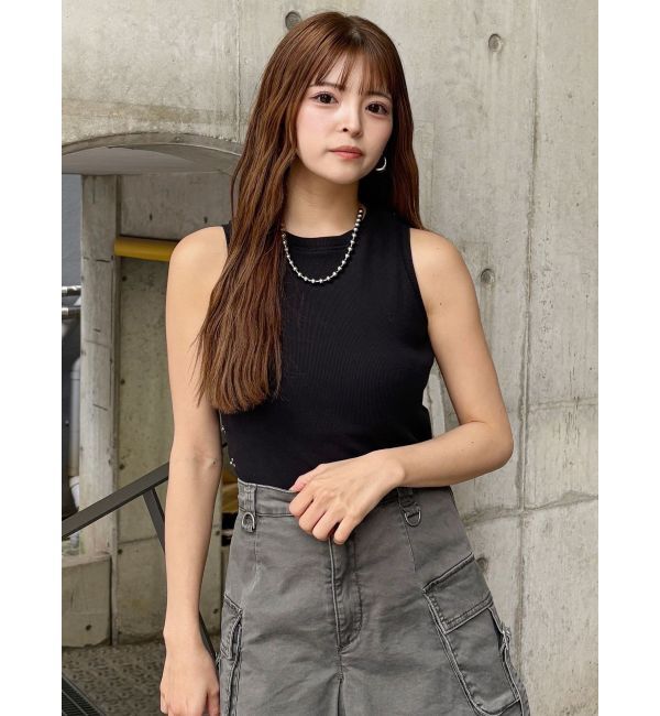 MURUA「サイドホックリブカットソー」|Tシャツ・カットソー|