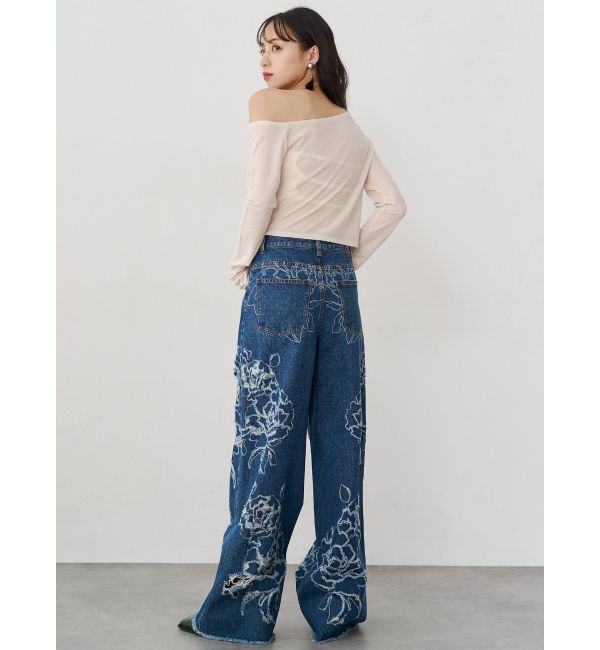 MURUA「ドレープワンショルトップス」|Tシャツ・カットソー|