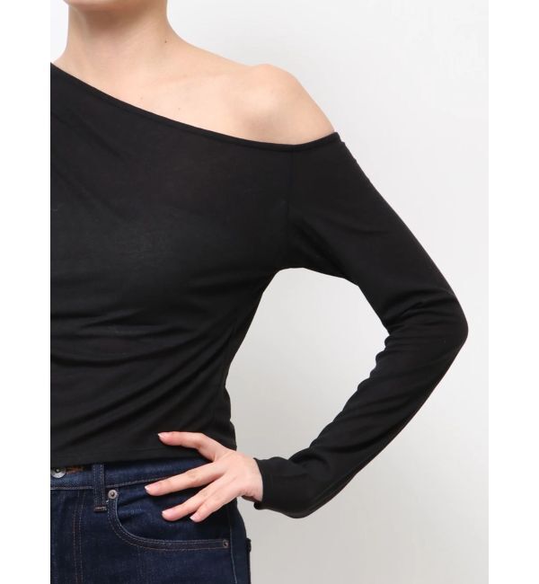 MURUA「ドレープワンショルトップス」|Tシャツ・カットソー|