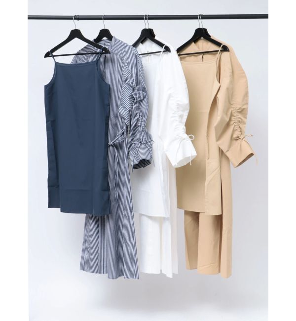 Ungrid「スリーブギャザーワンピース」|ワンピース|