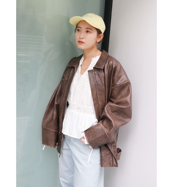 Ungrid「カットワークレースコンビブラウス」|シャツ・ブラウス|