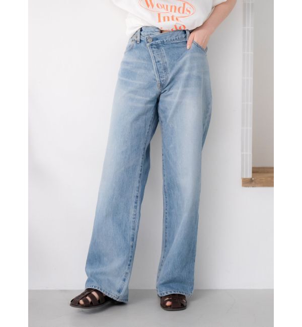 Ungrid「リメイクデザインルーズデニム」|デニム|