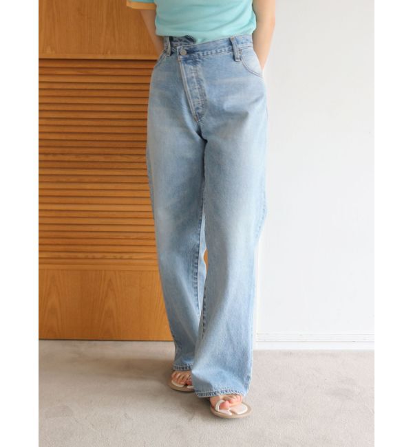 Ungrid「リメイクデザインルーズデニム」|デニム|