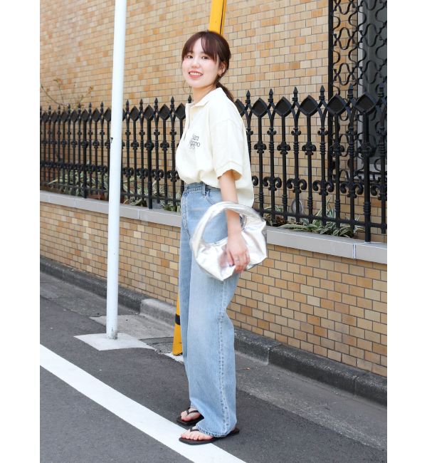 Ungrid「リメイクデザインルーズデニム」|デニム|