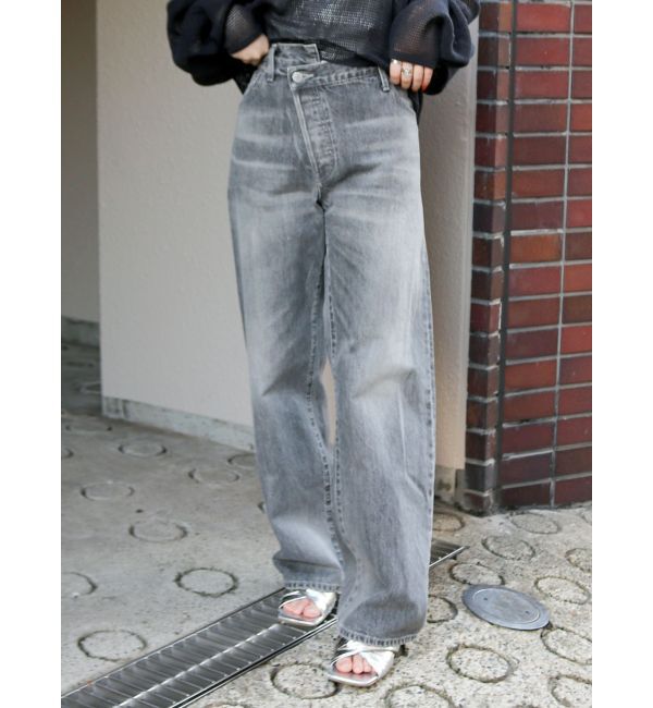 Ungrid「リメイクデザインルーズデニム」|デニム|