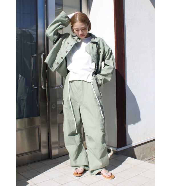 Ungrid「WAIPER別注 ミリタリーオーバーパンツ」|その他|