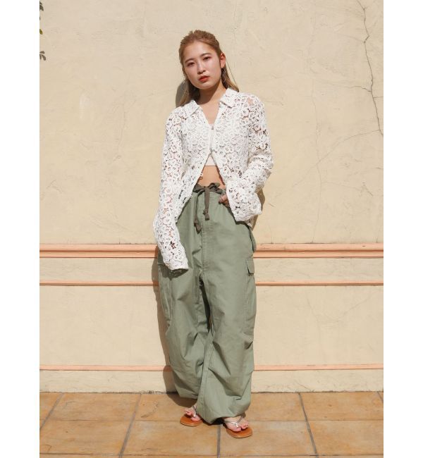 Ungrid「WAIPER別注 ミリタリーオーバーパンツ」|その他|