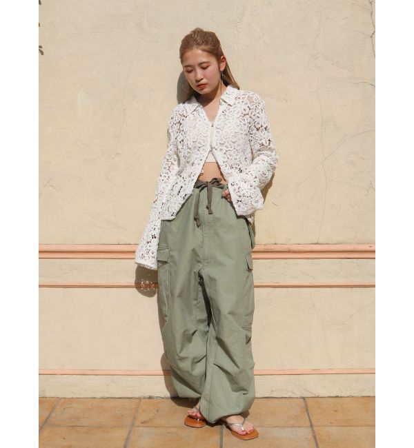 Ungrid「WAIPER別注 ミリタリーオーバーパンツ」|その他|