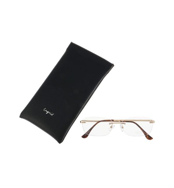 Ungrid「リムレスデザイン伊達メガネ」|その他|