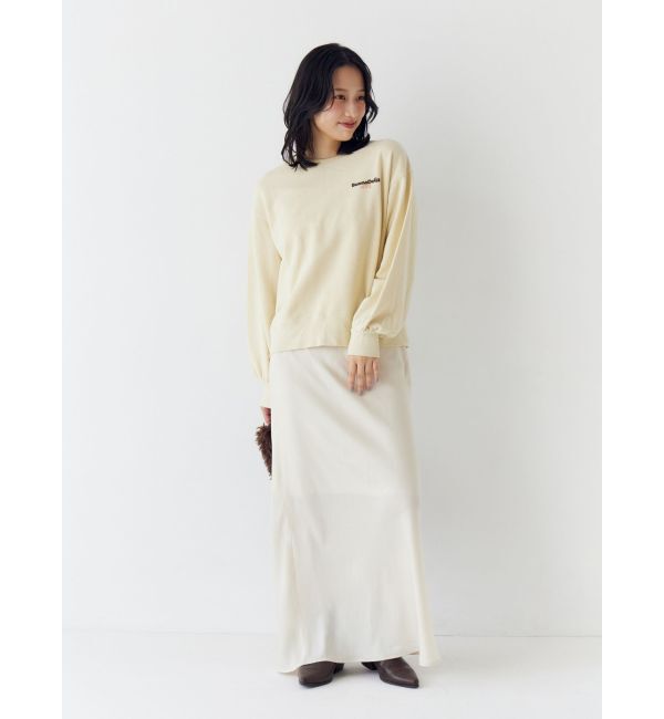 Ungrid「サテンフレアスカート」|スカート|